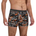 thumbnail image 5 of Men's Boxer Briefs, Letters Skateboard Graffiti Soft Comfy Mens Underwear Boxer Briefs Breathable With Widen Waist, 5 of 7