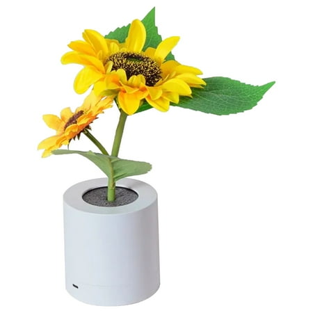

Sunflower Lamp Rechargeable Sunflower Led Night Light Room Bedroom Bedside Decoration Atmosphere Light K2-Home1592