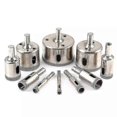 thumbnail image 4 of Diamond Drill Bit Drill Bits Hole Saws Diamond Hole Saws Drill Bits/hardware Carbon Steel Drill Bit For Glass(10 Pcs, Silver), 4 of 5