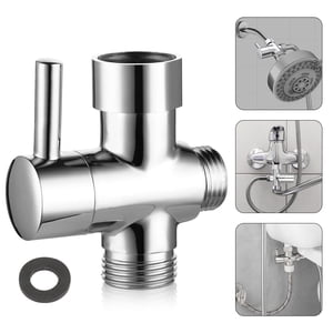 TSV 3-Way Shower Diverter Valve, G1/2" Brass