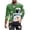 Green, variant on cllios Mens Christmas Shirts Funny,Trendy Novelty Snowman Print Graphic Tees,Xmas Long Sleeve Crewneck Workout Tee Tops,Funny Christmas Shirts for Men
