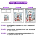 thumbnail image 5 of Merry Christmas Siamese Enjoys Catmas Winter Xmas Holiday Cozy Sherpa Blanket Cat Lover Kitten Owner Gifts Warm Soft Throw Blanket - 02022, 5 of 5