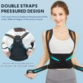 thumbnail image 4 of DYUES Back Brace Posture Corrector for Women Men, Back Straightener Posture Corrector, Scoliosis Hunchback Correction, Back Pain, Support, Adjustable Posture Trainer, 4 of 13