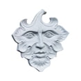 thumbnail image 1 of Green Man Wall Art Sculpture Whimsical Home Decor Shy Wood Mysterious Decor Tree Face Mysterious Decor Wall Sculpture 8 Inch, 1 of 4