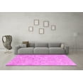 thumbnail image 3 of Ahgly Company Indoor Rectangle Abstract Pink Contemporary Area Rugs, 8' x 12', 3 of 4
