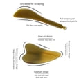 thumbnail image 4 of maskred 2Pcs Gua Sha Plate Buffalo Horn Guasha Board Massage Scraping Tool Scraper for Body Face, 4 of 5