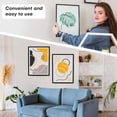 thumbnail image 4 of Adhesive Poster Strips For Damage-Free Mounting, Heavy-Duty Hooks And Loops For Long-Term Hold, Easy Application Without Tools Or Nails, Strong Adhesion For Indoor Outdoor Use,, 4 of 7