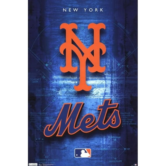 Mets - Logo 11 Poster Print (22 x 34)