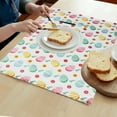 thumbnail image 1 of DPTALR Serviette de Table en Coton Imprimée en Tissu de Pâques Œufs, 1 of 6