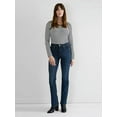 thumbnail image 2 of Levi's Women's 725 Lapis Dark Horse Bootcut Jeans Blue 29W x 32L, 2 of 4