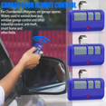 3Pcs Universal Garage Door Opener Remote 893LM 3 Button Garage Door