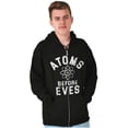 thumbnail image 4 of Bachelor Dating Single Guy Funny Men's Big & Tall Graphic Zip Up Hoodie Brisco Brands 3X, 4 of 5