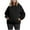 Black, variant on FAIWAD Hoodies for Women Oversized Long Sleeve Pullover Sweatshirts with Pocket Casual Comfy Fall Winter Clothes