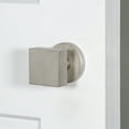 thumbnail image 3 of Viaggio Clomlnqad_Dd Motivo Solid Brass Non-Turning Two-Sided Dummy Door Knob Set - Chrome, 3 of 7