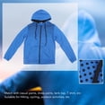 thumbnail image 3 of Sudadera de manga larga elegante sudadera con capucha con cremallera y bolsillo con cordón informal para ciclismo ANGGREK Otros, 3 of 7