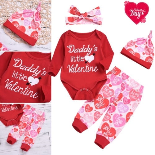 baby's first valentine's day outfit