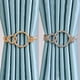thumbnail image 1 of Sujetadores magnéticos para cortinas, sujetadores con nudo trenzado, decoración para el hogar y la oficina, elegantes hebillas de cuerda tejida, diseño ajustable, marco de metal, para uso en, 1 of 6