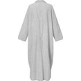 thumbnail image 3 of utcoco Womens Striped Long Sleeve Dress Casual Loose Shirt Dress, 3 of 4
