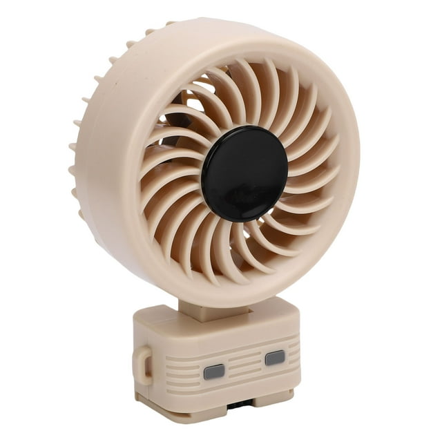 Portable Handheld Fan, Strong Wind with 6 Speeds Versatile Fans Rechargeable Battery Portable Design Foldable Personal Fan for Home Shopping Camping or Travel