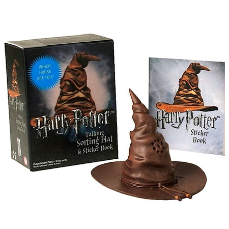 Mx Sticker Kits - Talking Sorting Hat and Sticker Book Harry Potter Deluxe Mega Kit Miniature Editions 3