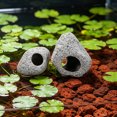thumbnail image 4 of BEADCEST 2Ud Acuario Con Cueva De Piedra Fija Para Hábitat Natural De Bettas Y Cíclidos, 4 of 6