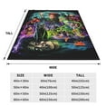 thumbnail image 3 of Hocus Pocus Super Soft Microfleece Blanket Lightweight Cozy,For Beds/Sofa/Couch/Picnic/Camping/Travel Blanket, 3 of 5