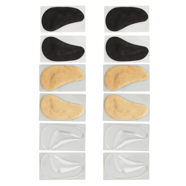 Plantillas 6 Pares De Plantillas De Zapatos Con Soporte Para El , Almohadilla Adhesiva De Gel Reutilizable Para El Para Fascitis Plantar