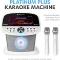 thumbnail image 4 of Máquina de Karaoke Singing Machine Platinum Plus, Wi-Fi y Bluetooth, 2 Micrófonos, 22 Efectos de Voz, Compatible con YouTube y Spotify, 4 of 5