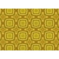 thumbnail image 1 of Ahgly Company Indoor Rectangle Patterned Dark Golden Rod Brown Area Rugs, 2' x 4', 1 of 6