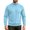 Light BlueTop, variant on LWITHSZG Men's Mockneck Sweatshirt Soft Fleece Lined Pullover Sweatshirts Fall Winter Warm Long Sleeve Going Out Tops L