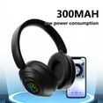 thumbnail image 2 of Auriculares Bluetooth Cabeza Inalámbrica Montada Iluminación de Color con Auriculares Desmontables de Baja Latencia, Impresionantes Auriculares Bluetooth Altos Y Bajos Auriculares Bluetooth con Micróf, 2 of 5