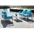 thumbnail image 6 of Safavieh Nason 4 Piece Contemporary Outdoor Living Set, 6 of 13