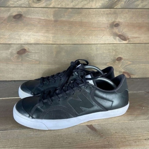 new balance PROCT mens size 9.5 shoes black leather comfort skate sneakers