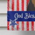 thumbnail image 4 of Caroline's Treasures BB2170CHF God Bless American Flag with Min Pin Flag Canvas House Size , Large, multicolor, 4 of 4