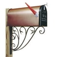 thumbnail image 2 of Achla B-10 Leafy Leaf Mail Box Bracket, 2 of 2