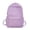 A003- Purple, variant on Lightweight Backpack for Travel 16 Inch Nylon Backpack Casual Daypack Water Large Capacity School Backpack for Commute Daily Use White, 1 Pack