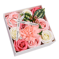 thumbnail image 1 of Bearachild Flores artificiales creativas Día de San Valentín Flor de jabón Regalo Caja de rosas Boda Festival en casa Regalo Flores artificiales de alta Kits de decoración para fiestas No.04 Bearachild HA003073-04B, 1 of 1