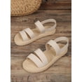 thumbnail image 5 of Women‘s Cross-Border Spring/Summer Holiday Style Elastic Band Design Outdoor Comfortable Flat Sandals, 5 of 6