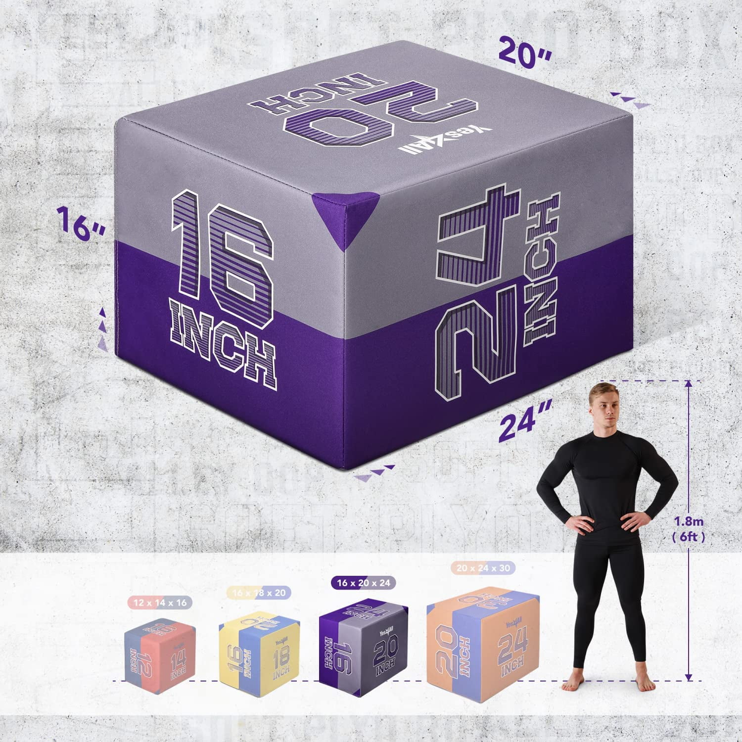 Stackable CrossFit Jump Box Plans & Template • crAVE Craft