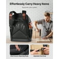 thumbnail image 4 of VEVOR Tool Backpack 56 Pockets Splash-resistant Jobsite Backpack for Electrician, 4 of 9