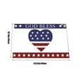 thumbnail image 3 of TOPRenddon July 4th Floor Mat - Non-Slip Patriotic Rug for Indoor/Outdoor, USA Flag Decor Bath Mat & Doormat with Anti-Slip Backing - Independence Day Memorial Day Decorations Gift, 3 of 8