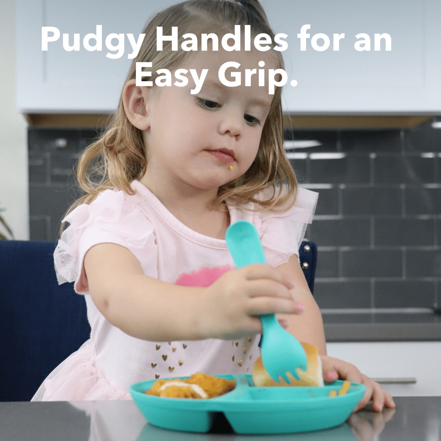 ReUSAbles by Re-Play Multicolor Toddler Sporks, 6-Pack, Recycled Plastic Tableware