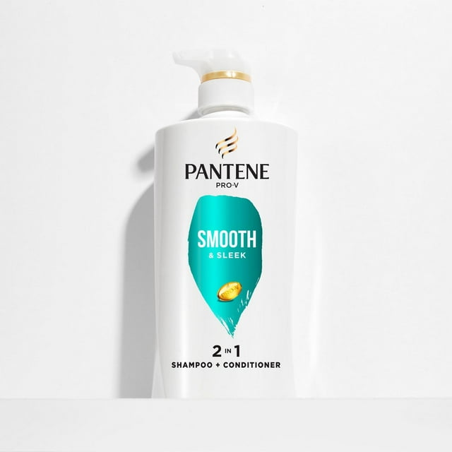 Shampooing et revitalisant 2 en 1 Pantene Doux et lisses