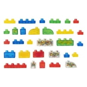 Jelly Blox - Stash & Stack - 2-in-1 Storage Case by Goliath, Includes 30 Pieces, Ages 2+