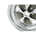 thumbnail image 2 of Scott Drake C5ZZ-1007-CR 65-67 Styled Steel Wheel 15X7 4 bs Chrome/Charcoal, 2 of 5