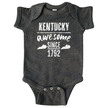 

Inktastic Kentucky is Awesome Since 1792 Gift Baby Boy or Baby Girl Bodysuit