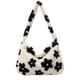 thumbnail image 1 of Bolsos De Hombro Para Mujeres Y Niñas, Bolso De Felpa Para Axilas, Bolso De Mano Con Asa Superior seitruly AP005564-00, 1 of 6