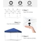 thumbnail image 4 of Heavy-duty instant pop-up canopy tent con wheeled carry bag y uv protection, portable gazebo, 4 of 7