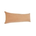 thumbnail image 3 of Laddha Home Designs Loomed Solid Cotton Lumbar Pillow - Brown - Set of 2, 3 of 9