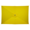 thumbnail image 3 of 10ft x 6.5ft Outdoor Patio Market Umbrella with Hand Crank, Yellow, 3 of 3